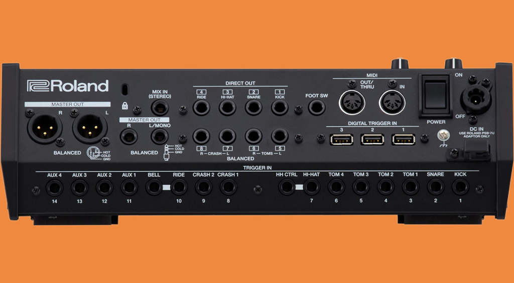 Roland V71 Module - Rear