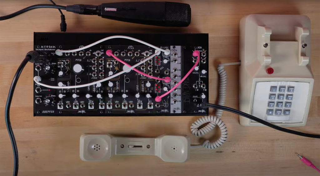 Touch Tone Sounds with Make Noise