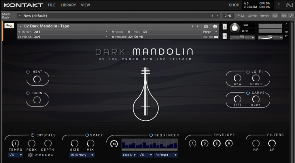 Dark Mandolin