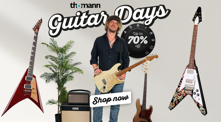 Insane Guitar Deals at Guitar Days: Get up to 60% off with ESP, Epiphone, and More!