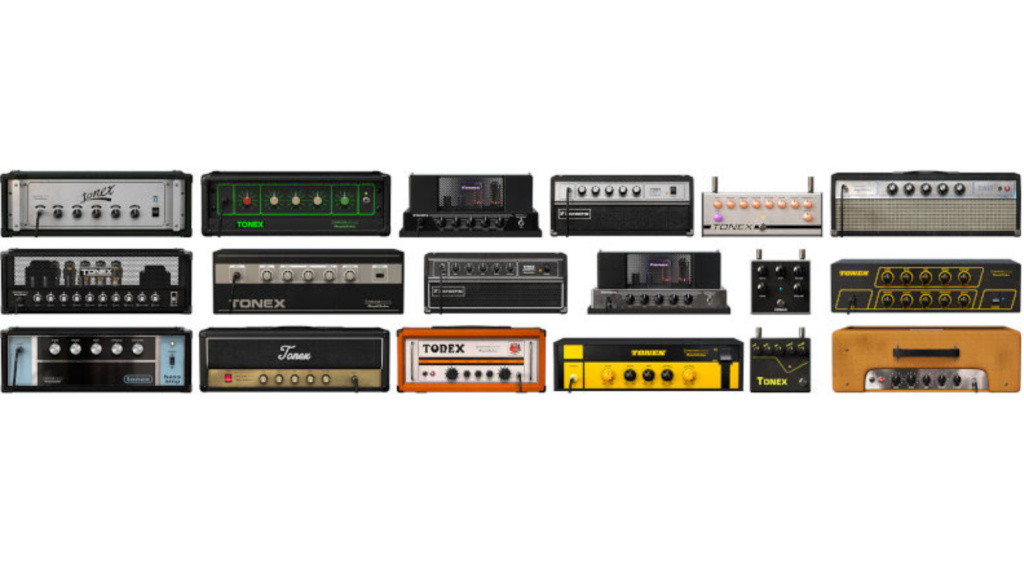 Amplificadores de bajo legendarios en ToneX · Fuente: IK Multimedia
