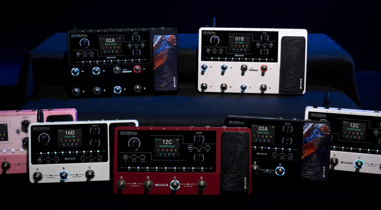 Mooer Releases Multi-Effects GE150 Max and GE150 Plus with Optional Battery