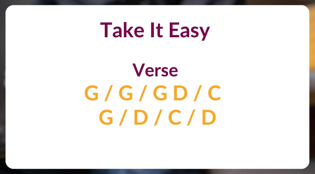 The Eagles guitar chords 
