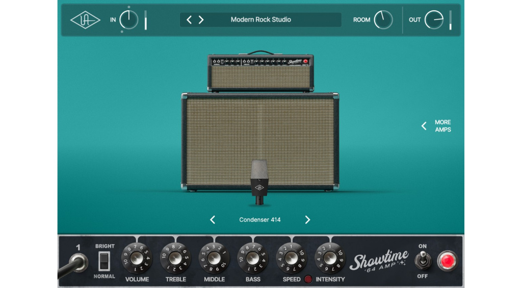 UAD Showtime '64 Tube Amp - Modern Rock