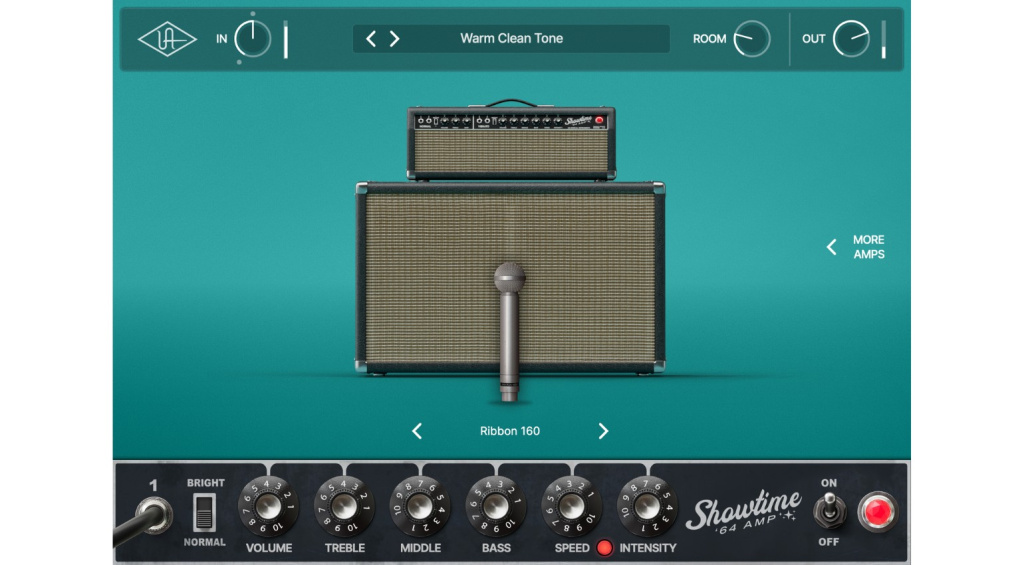 UAD Showtime '64 Tube Amp - Warm Clean