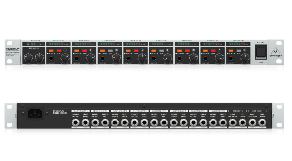 Multitrack Recording: Behringer HA8000 V2