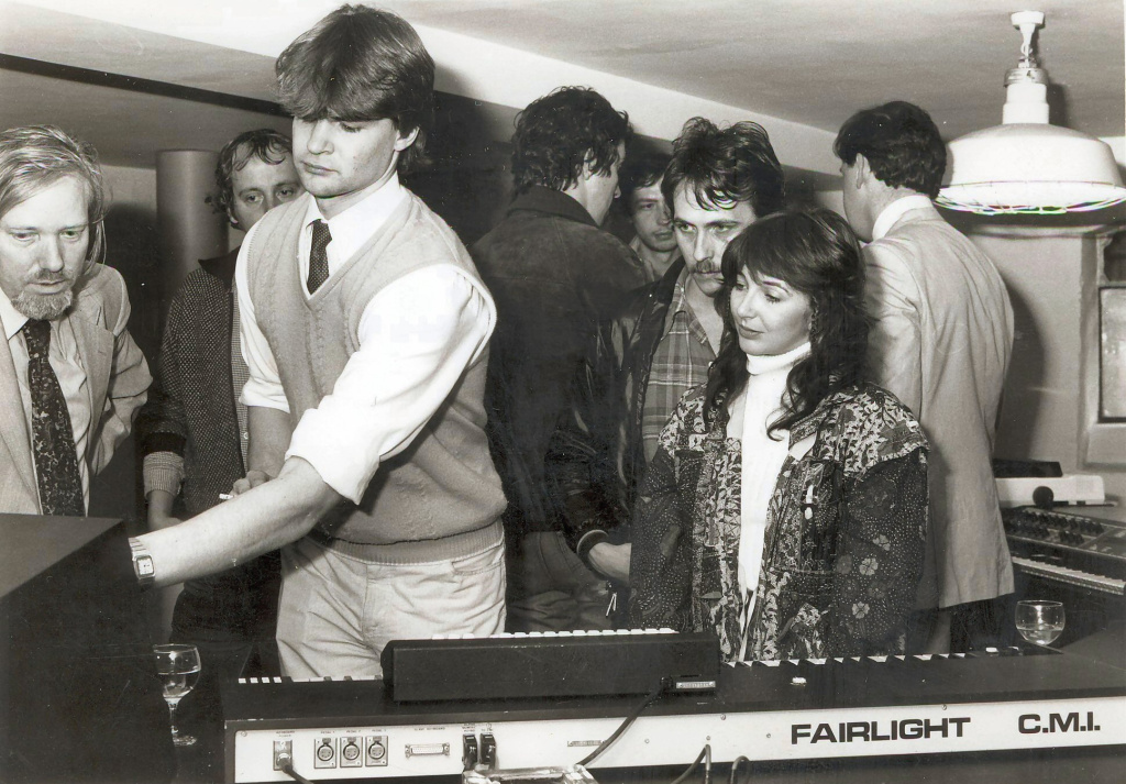 Steve Payne, Del Palmer and Kate Bush