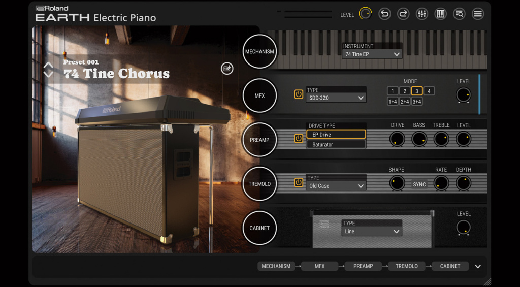 Roland EARTH Electric Piano