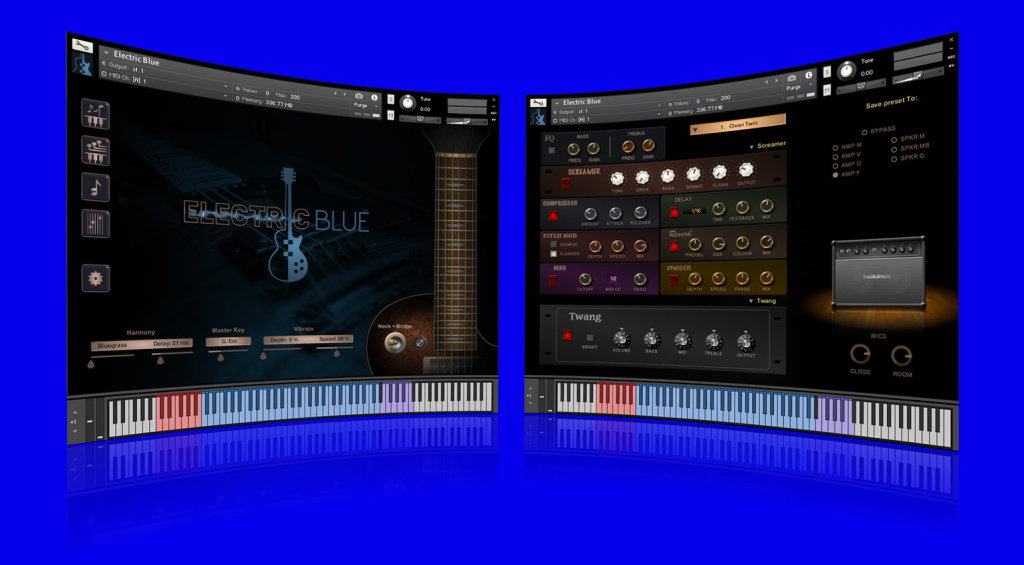 Indiginus Electric Blue