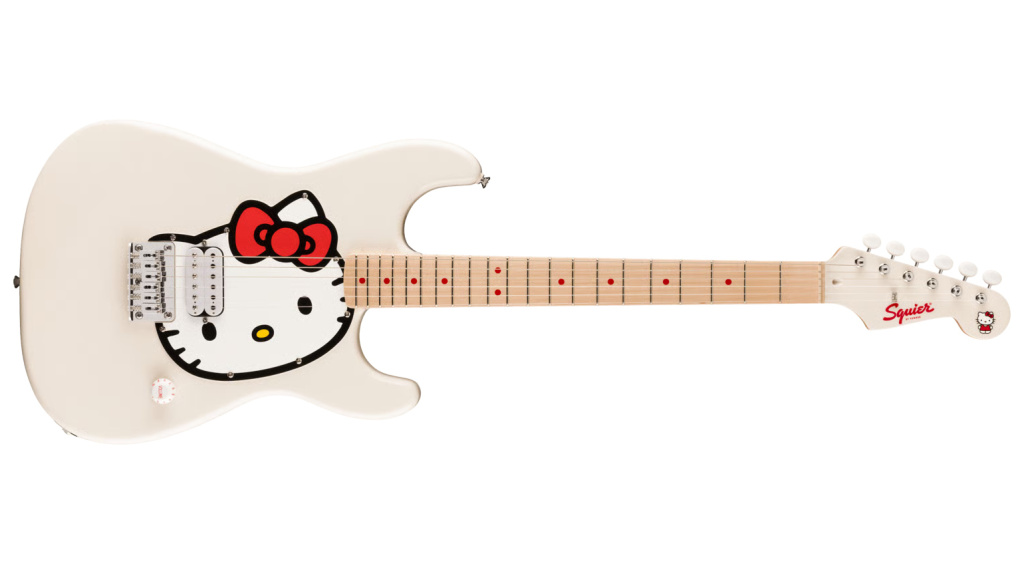 Hello Kitty Squier Strat
