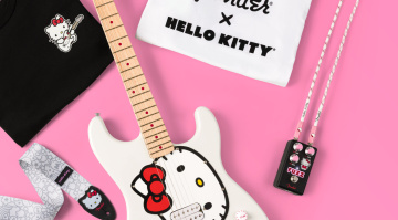 Fender Hello Kitty Fuzz Black: Back in Black
