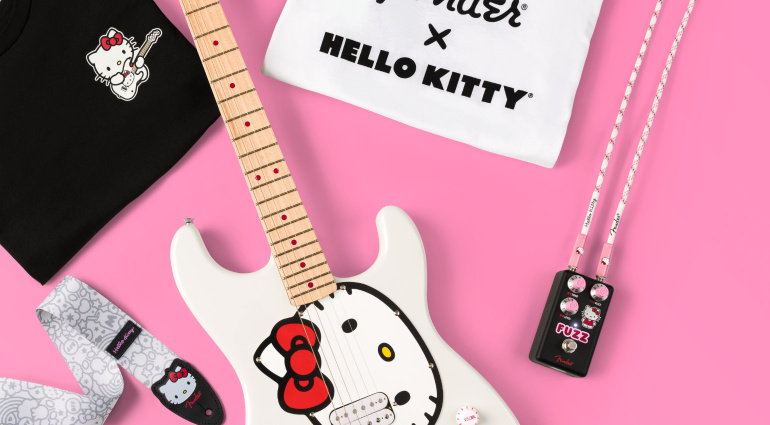 Fender Hello Kitty Fuzz Black: Back in Black