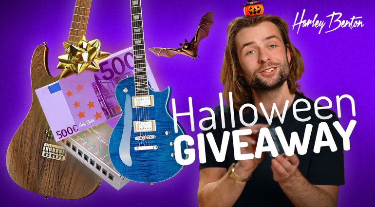Harley Benton Halloween Giveaway! Win €500 Worth of Gear