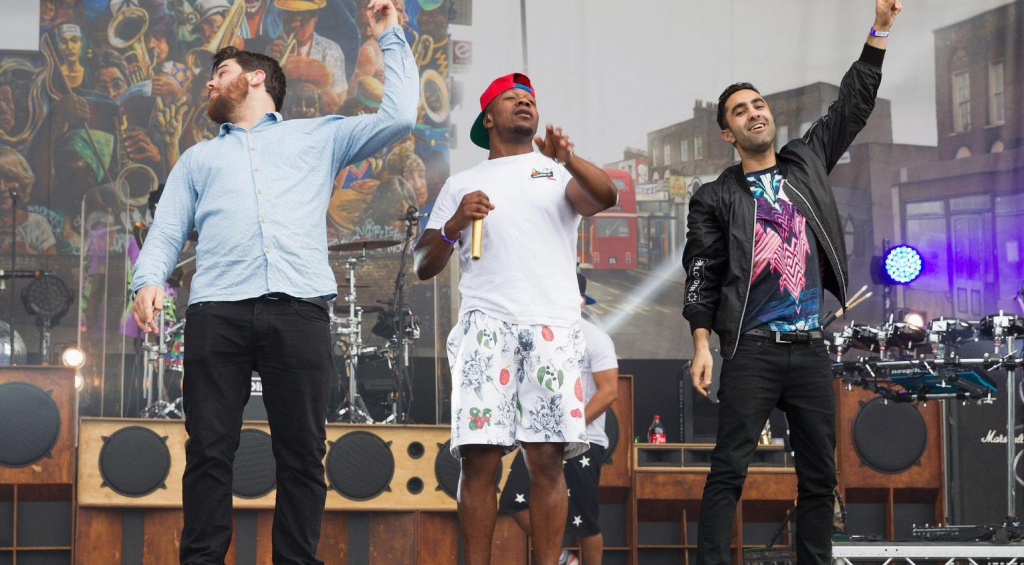 Rudimental on stage