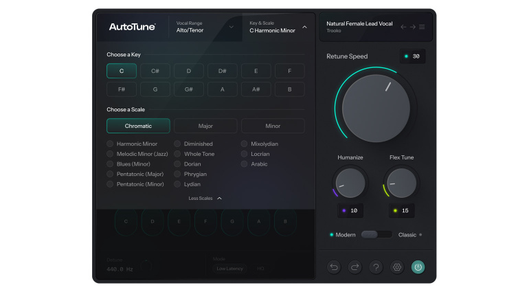 Antares AutoTune 2026 Scales