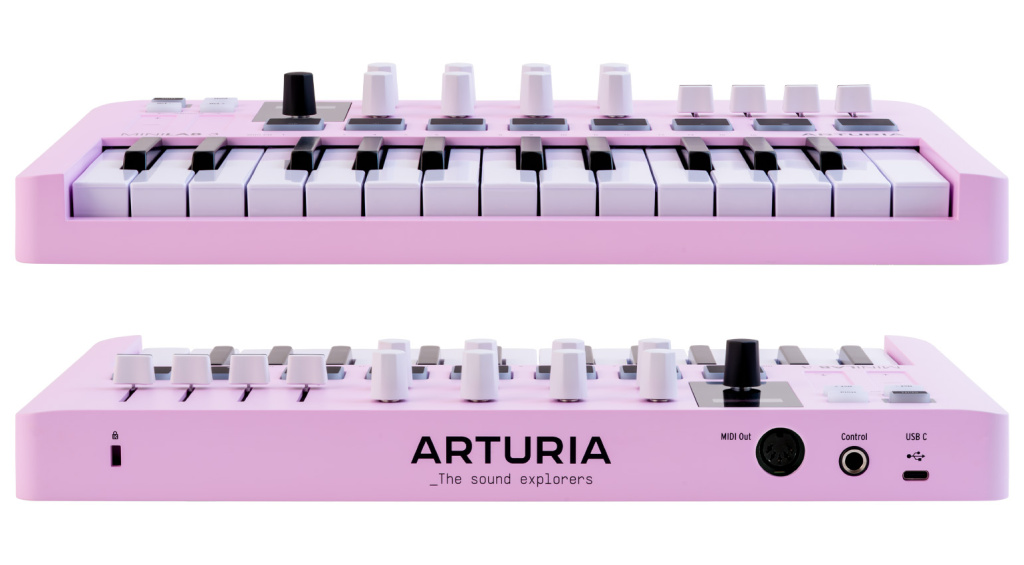 Arturia MiniLab 3 Rose Quartz