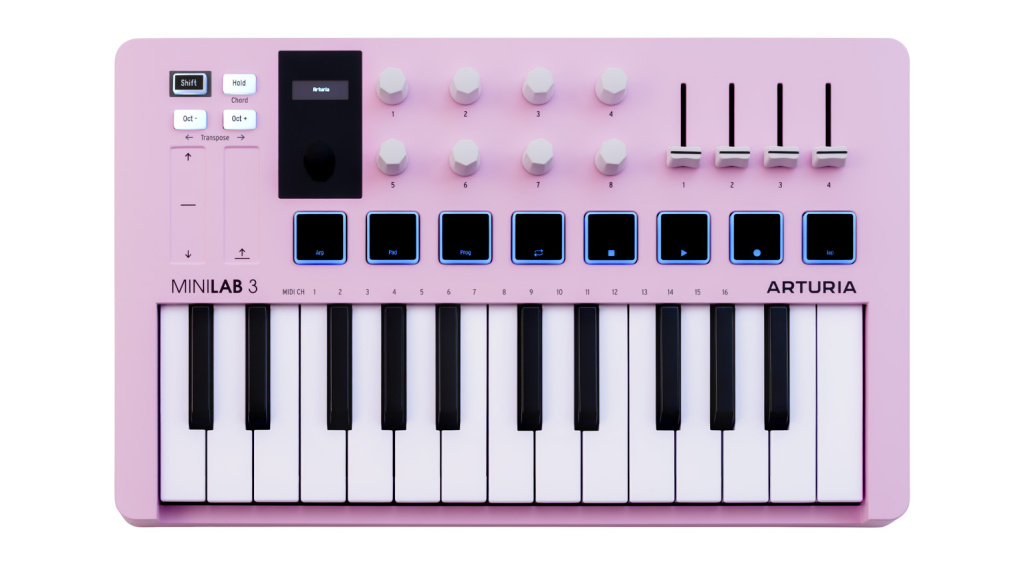 Arturia MiniLab 3 Rose Quartz