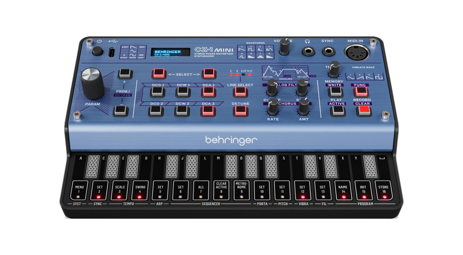 Behringer CZ-1 Mini: A Pocket Full of Phase Distortion - Available Now ...