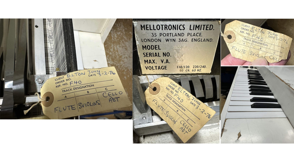 Elton John's Mellotron