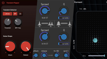 Transient Pepper, Filter4Tongue, Formant: Free Plugins of the Week