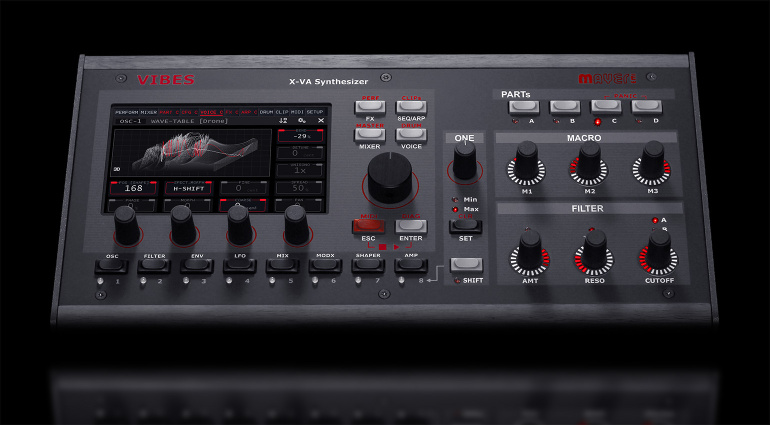 Mayer EMI MD850 Vibes Aurora Update Rebuilds Synth
