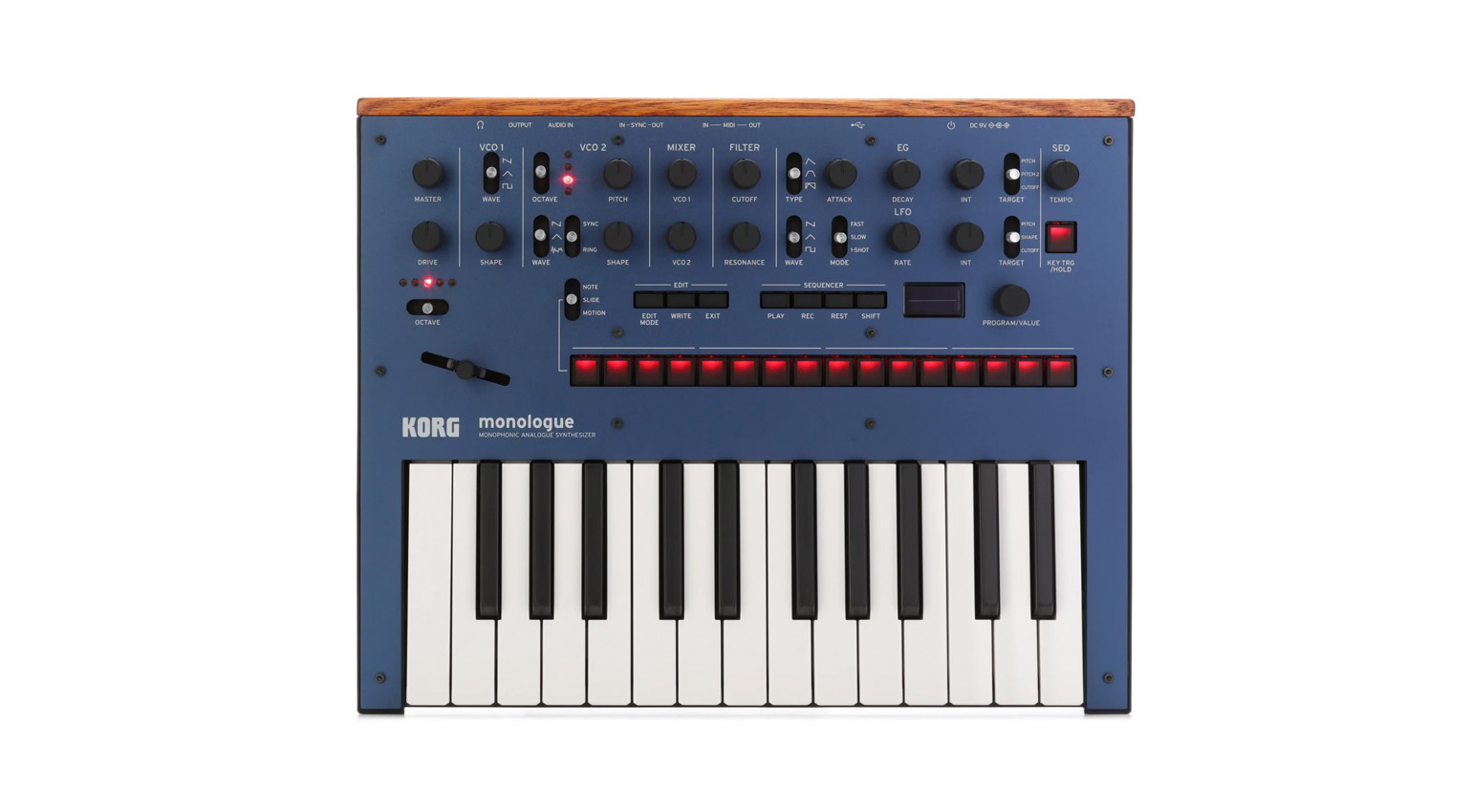 KORG monologue blue