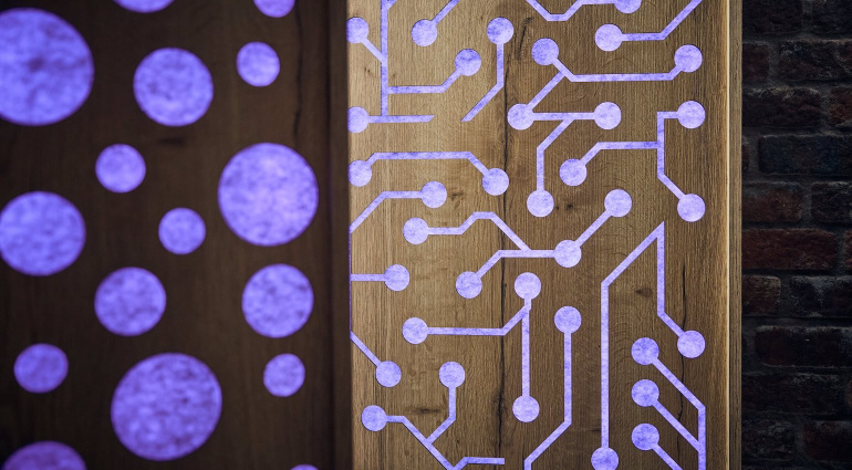 t.akustik LED Absorbers Circle + Tech