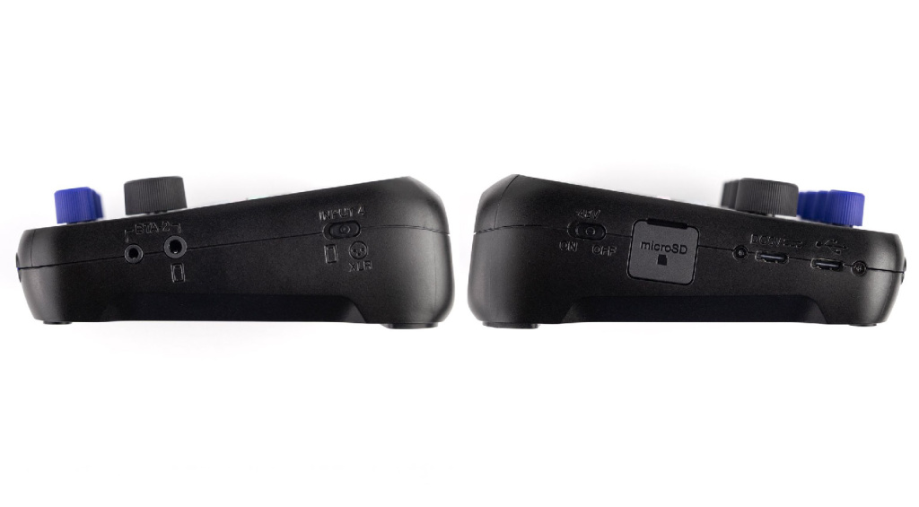 Zoom PodTrak P4next Side Views