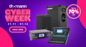 Best PA and Live Deals for Thomann Cyberweek 2025