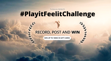 Thomann "Play It. Feel It." Challenge: Enter Now for a Chance to Win €1,000!