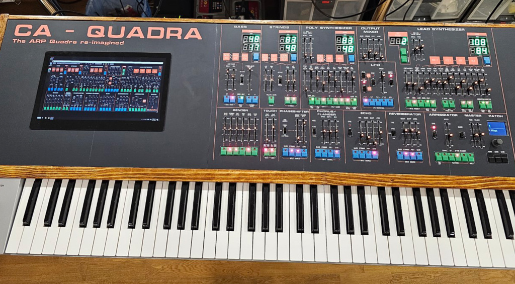 Cherry Audio Quadra in Hardware