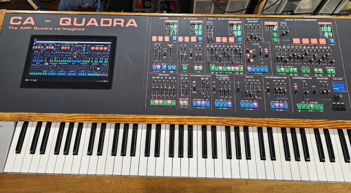 Cherry Audio Quadra in Hardware