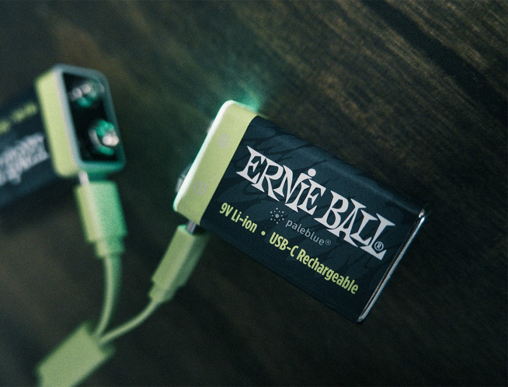 Ernie Ball USB-C Rechargeable Batteries