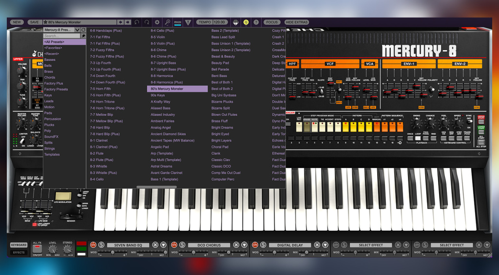 Cherry Audio Mercury-8 Presets