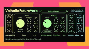 ValhallaFutureVerb: This New ValhallaDSP Plugin Sounds Like the Future - Only $50!