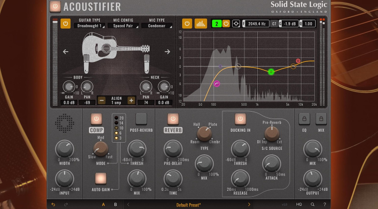 SSL Acoustifier: No Mics? No Problem!