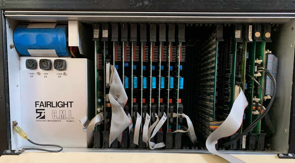 Inside a Series IIx Fairlight CMI