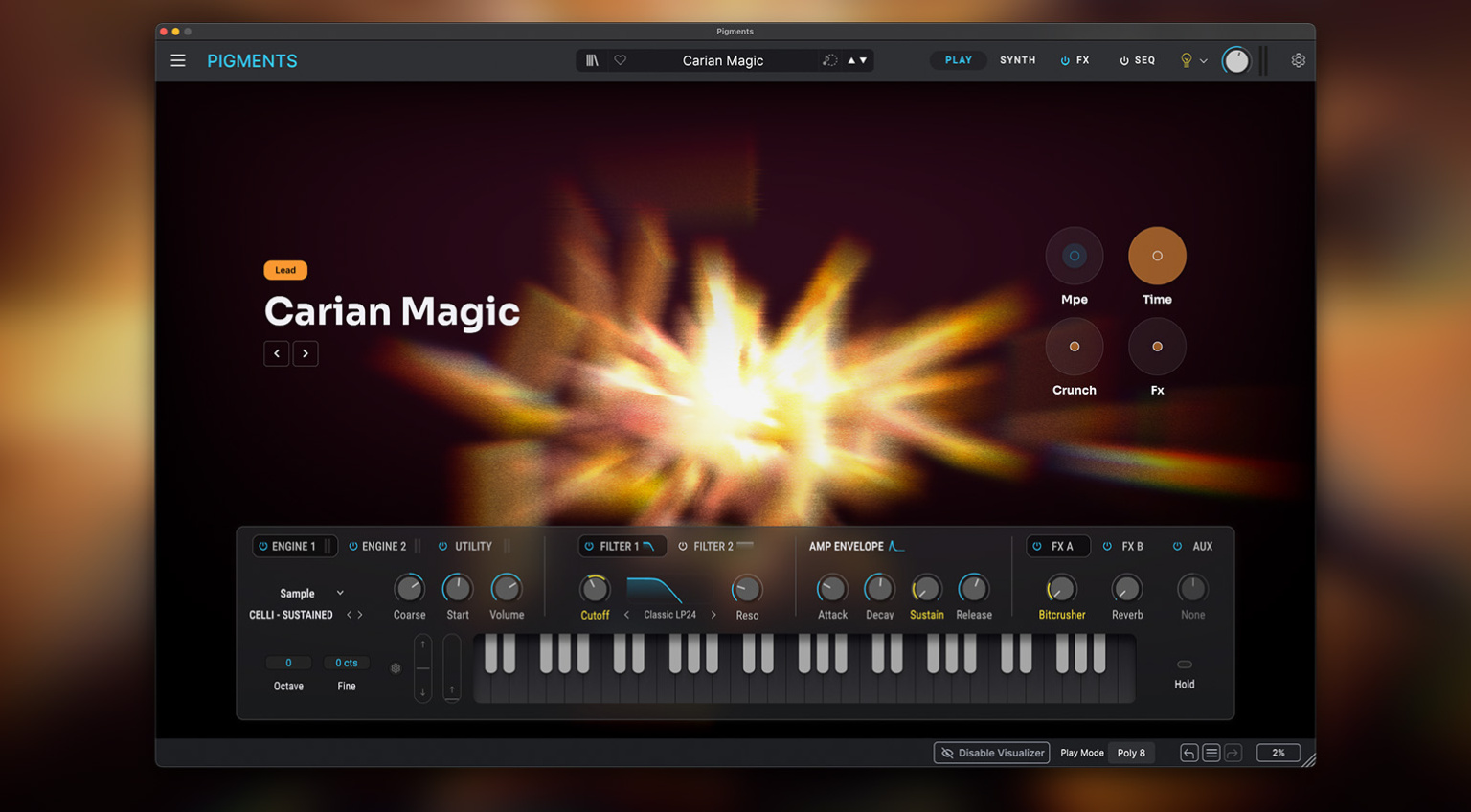 PIGMENTS SYNTHWAVE PRESETS intelligence overview
