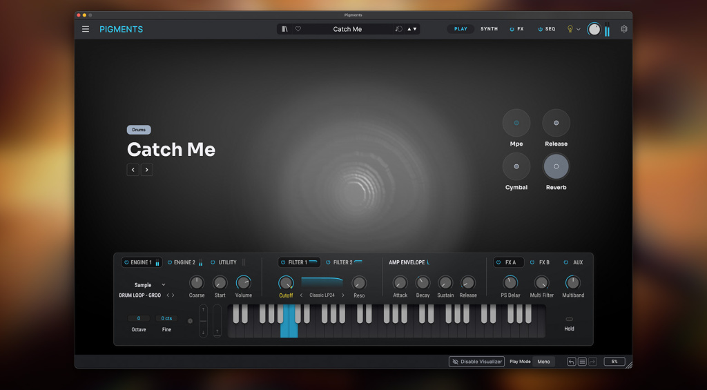 Arturia Pigments 7 Play View