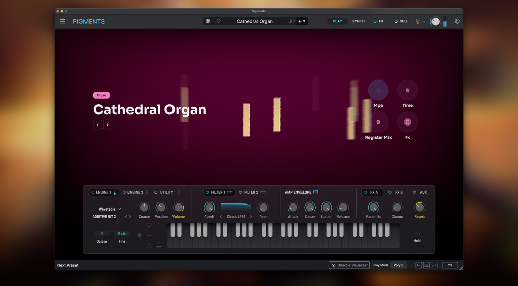 Arturia Pigments 7 Play View