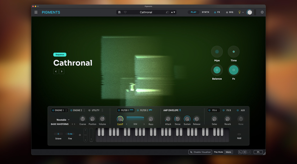 Arturia Pigments 7 Play View