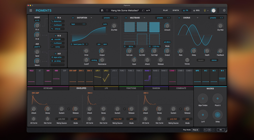 Arturia Pigments 7 FX