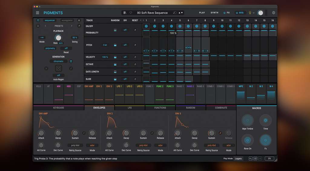 Arturia Pigments 7 Sequencer
