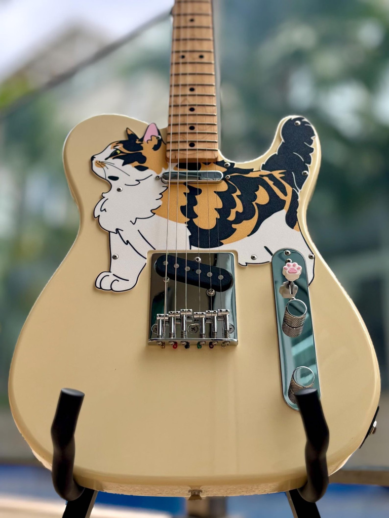 Telecaster Cat Pickguard