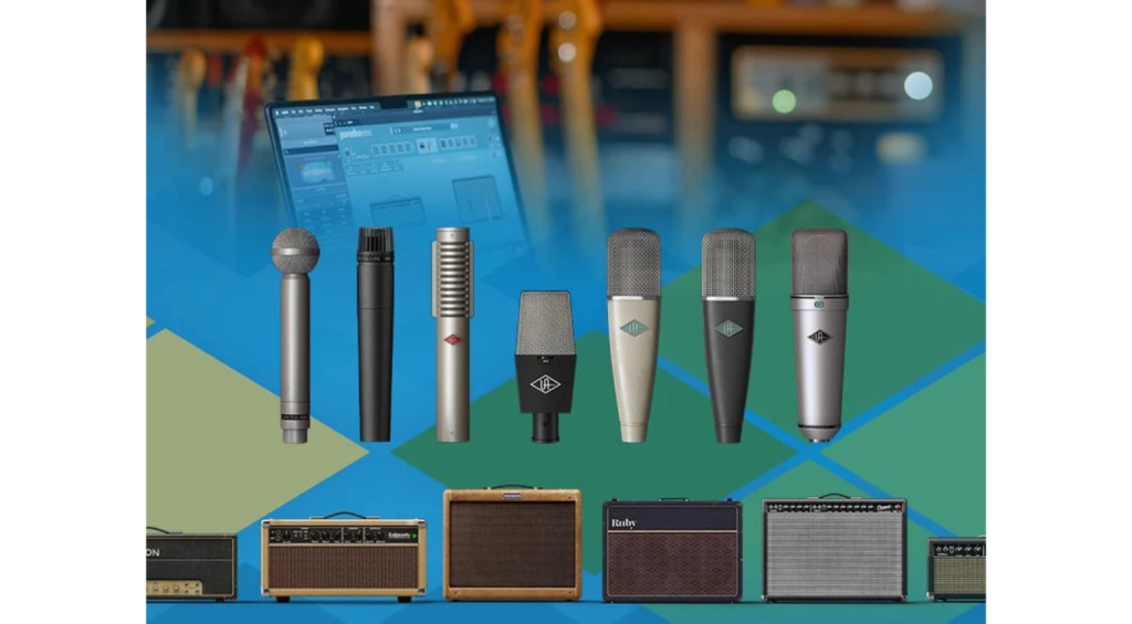 Dozens of cabs and mic combinations