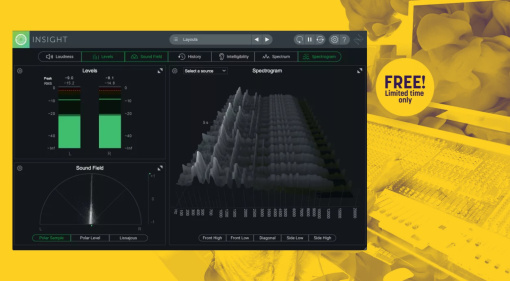 iZotope is Giving Away Insight 2: The Perfect Analysis Tool for Mixing & Mastering? Freeware!