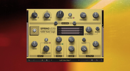 SSL SpringVerb: Vintage-style Spring Reverb with Modern Controls