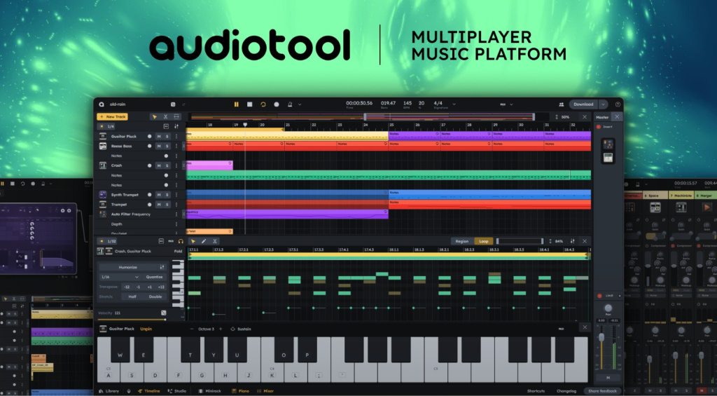Audiotool Studio & NEXUS: DAW Reimagined – Collaborative, Open, in Your Browser, and Free!