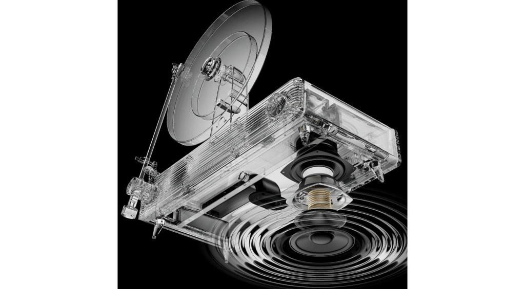 With integrated speakers