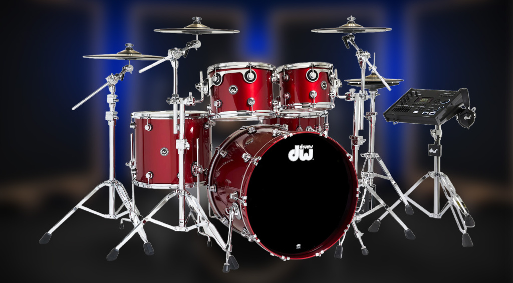 DWe x Roland 5-piece in Black Cherry